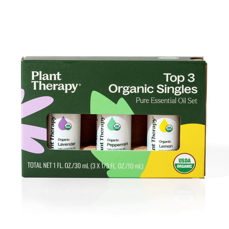 Plant Therapy 精選有機(單方)精油套裝 3x10ml
