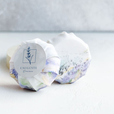 L'AUGUSTE Provence│"Cabanon" Gift Box: Artisan Soaps & Lavender Sachet