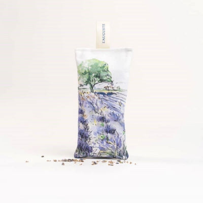 L'AUGUSTE Provence│Organic lavender sachet in giftbox "Lavande and Cabanon"