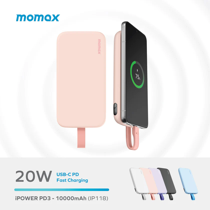 Momax iPower PD 3 10000mAh battery pack (iP118) 
