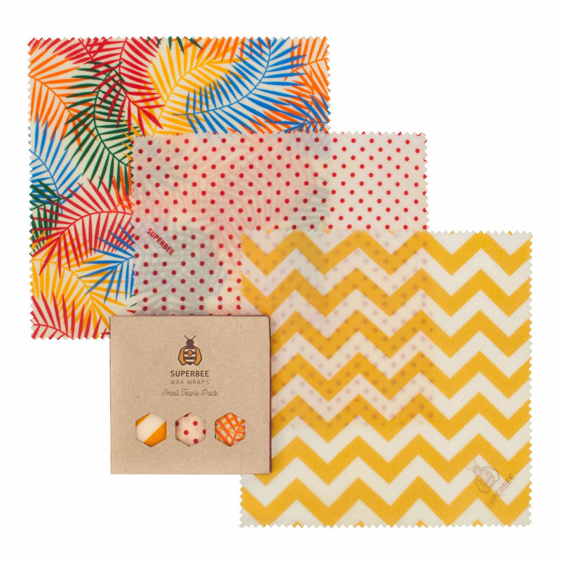 Superbee Wax Wraps - Triple Small Pack (3pcs)