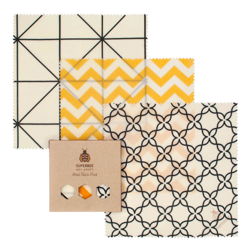 Superbee Wax Wraps - Triple Small Pack (3pcs)