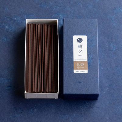 【日本預購】朝夕｜沉香禪宗低煙線香禮盒 (連香座)