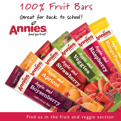 【Buy1Get1Free】Annies food you trust 100% Fruit Bar 20g - Apple and Strawberry