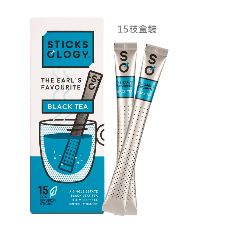 STICKSOLOGY 格雷伯爵紅茶 15枝盒裝