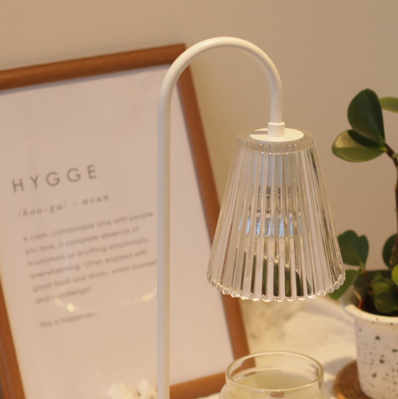 iHYGGE Candle Warmer Lamp - Glass Tri-Shape