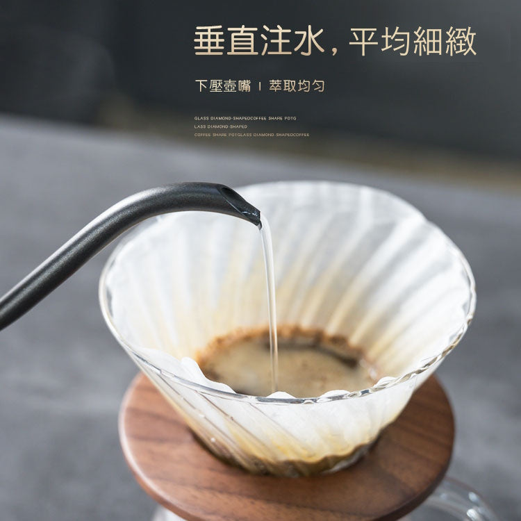 iHYGGE 手沖咖啡壺 550ml - 軍藍