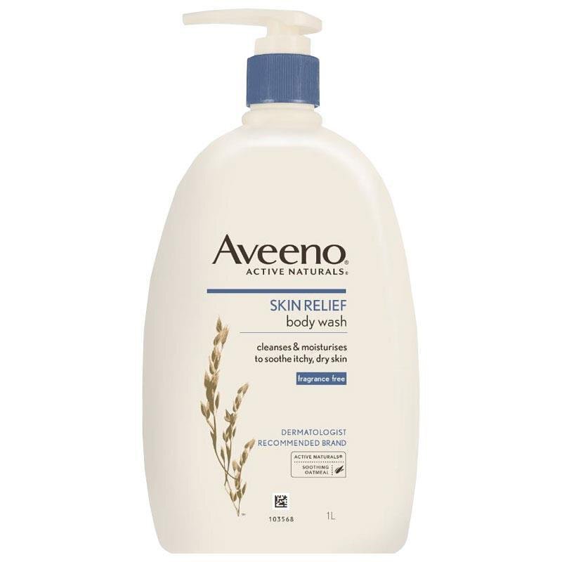 Aveeno Active Natural Skin Relief Body Wash 1000ml