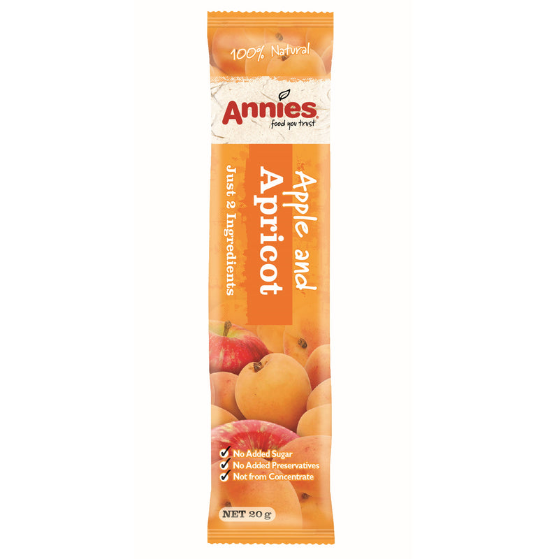 Annies food you trust 100% 水果條 20g - 蘋果杏脯