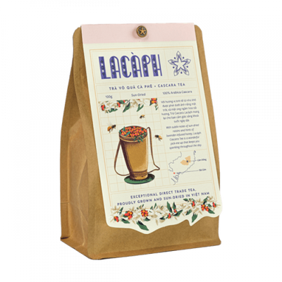 Lacàph  咖啡果皮茶 125g│凡購買Lacaph 產品2包，隨單附送環保免濾紙濾杯乙個