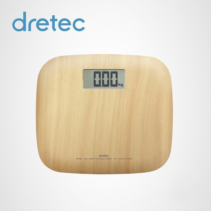 Dretec BS-171 木紋體重磅│2色選擇 (預購)