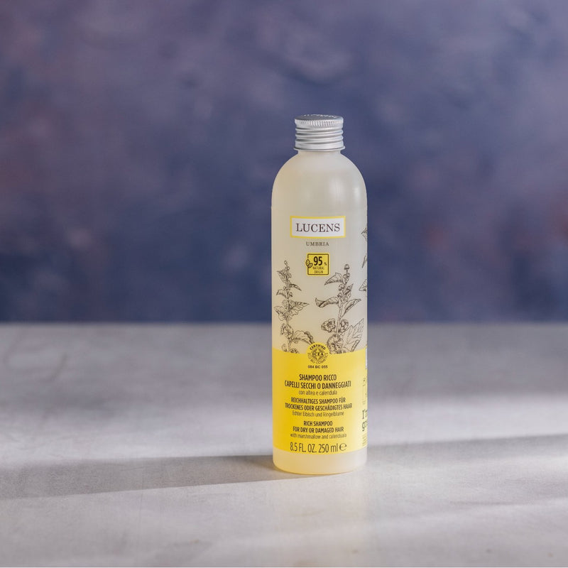Lucens Umbria Organic Rich Shampoo (for dry/damaged hair)  250ml 