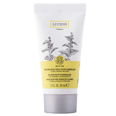 【Trial】Lucens Umbria Organic Rich Mask (for dry/damaged hair) 30ml 