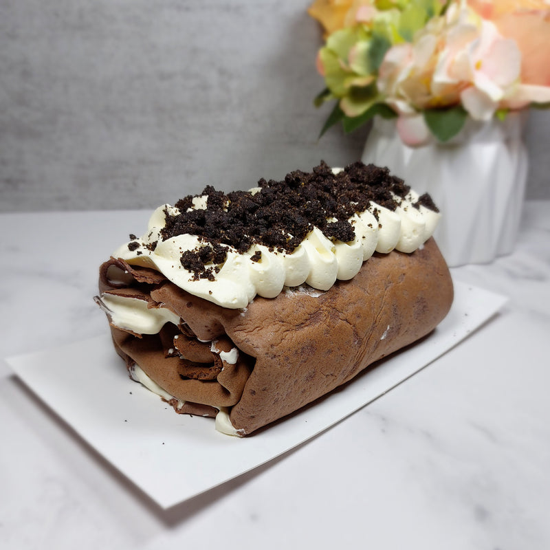 Low Carbs Bakery Keto OREO Cheese Roll Cake (Courier fee by collect)
