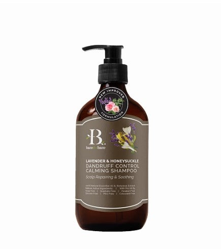Bare for Bare Dandruff Control Calming Shampoo (Lavender & Honeysuckle) 500ml