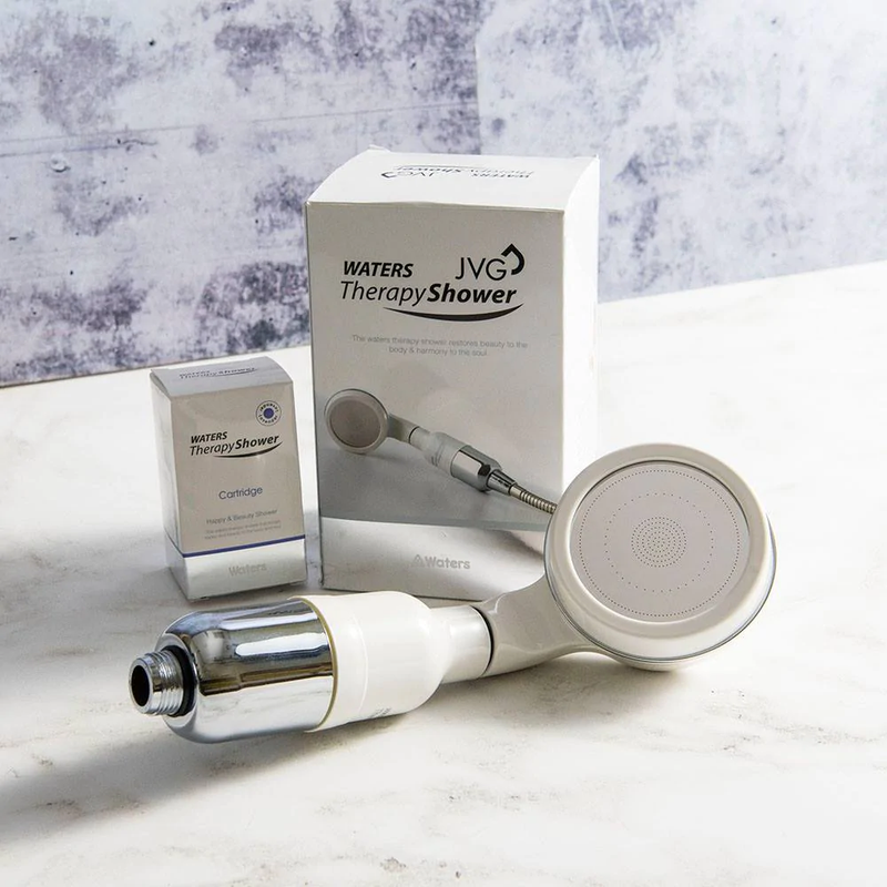 [Licensed] JVG Waters Therapy Shower set (Lavender Cartridge + Micropad Filter) 
