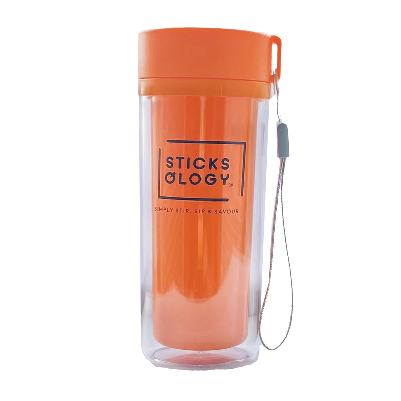 Sticksology 精緻透明雙層水杯 (5色)